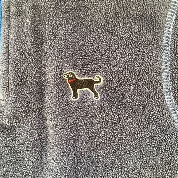 Black Dog fleece quarter zip pull-over, x-small - Picture 2 of 6